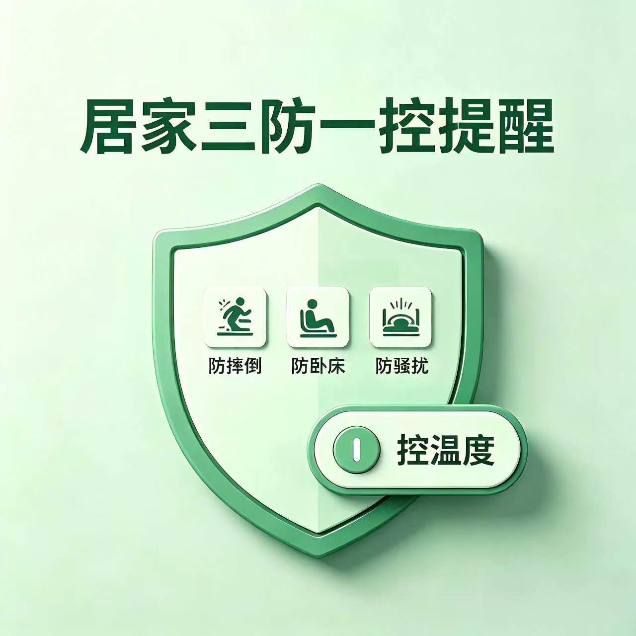 居家三防一控集成提醒